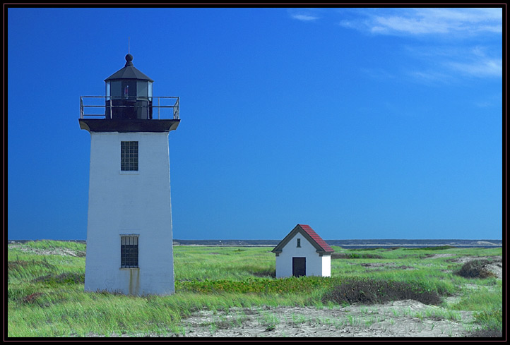 The Wood End Lighthouse in Provincetown, Massachussetts.